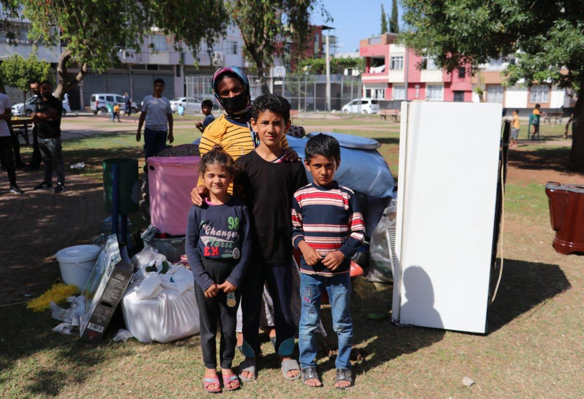 Adana’da kirasını ödeyemeyen kadın, 4 çocukla sokakta kaldı