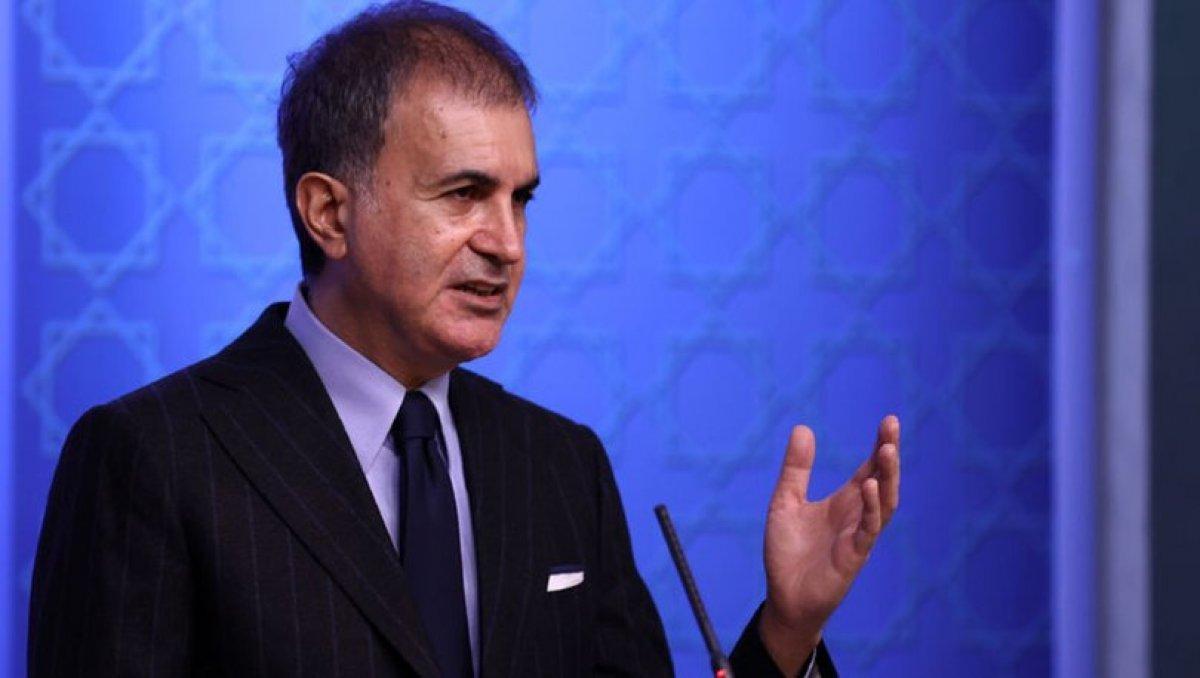 Ömer Çelik: Meral Akşener'in kullandığı kelimeleri en sert şekilde kınıyoruz