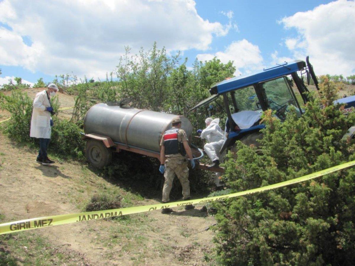Tokat'ta traktör kabininde ölü olarak bulundu