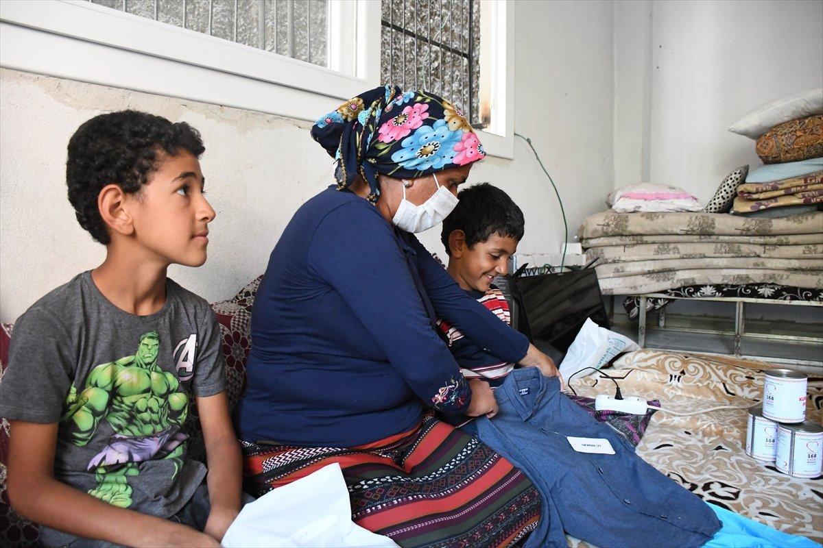 Adana’da 4 çocuğu ile sokakta kalan kadına devlet yardımı