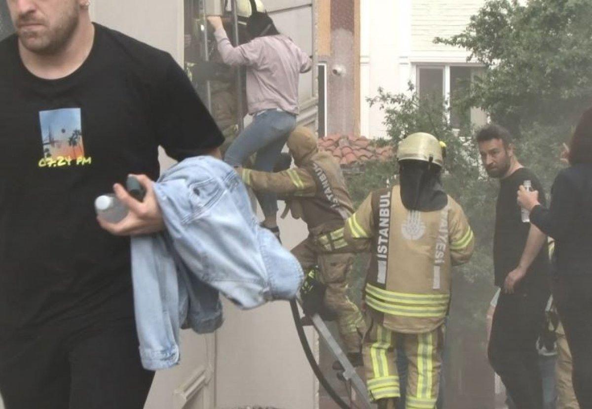 İstanbul’da film atölyesinde yangın çıktı