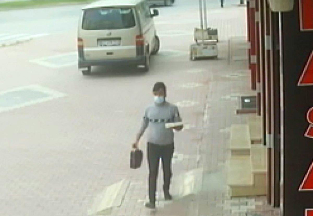 Konya’da, ödemediği paranın üstünü çaldı