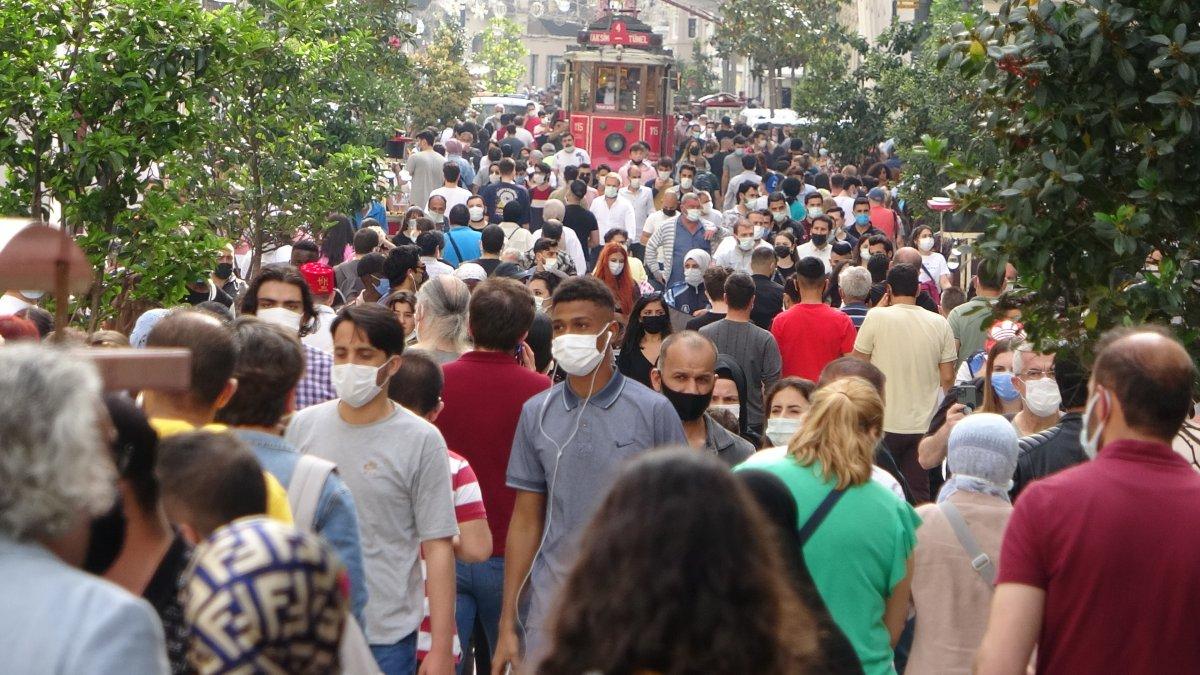 İstanbul’da tam kapanma bitti, İstiklal Caddesi doldu