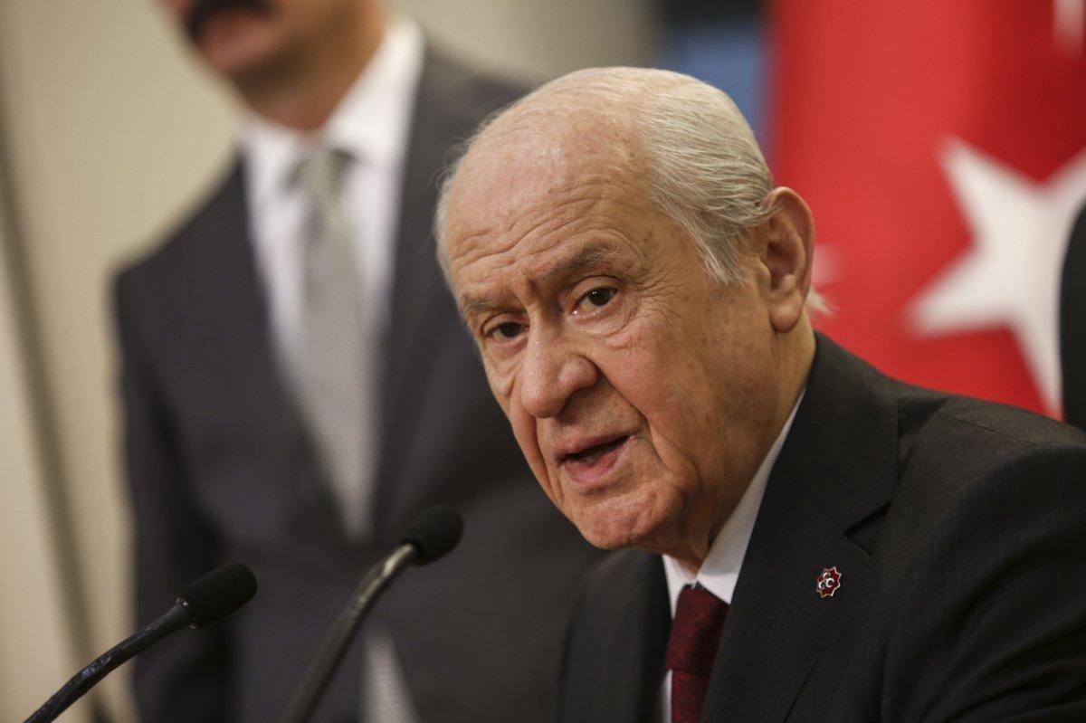 Devlet Bahçeli, CHP'nin HDP'ye bakanlık sözünü eleştirdi