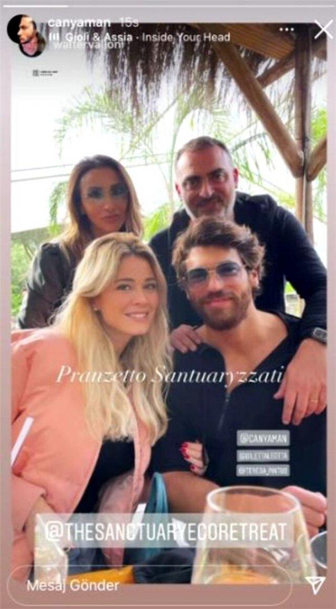 Can Yaman ile Diletta Leotta'dan yeni fotoğraf