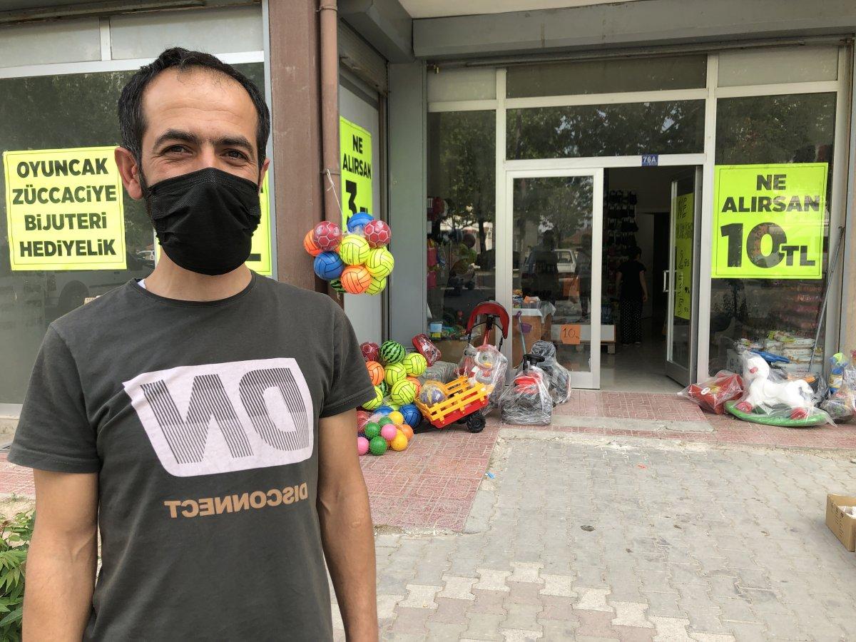 Konya’da, ödemediği paranın üstünü çaldı