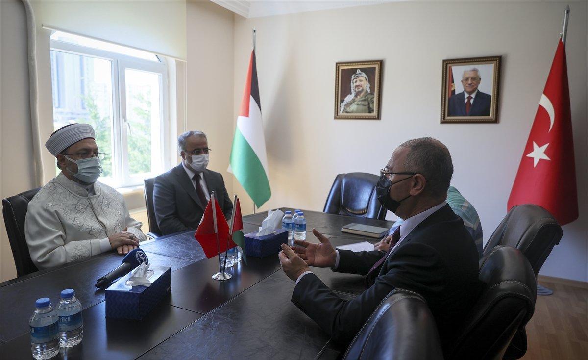 Ali Erbaş: Bebek katili İsrail terörünün bir an önce durdurulması gerekiyor