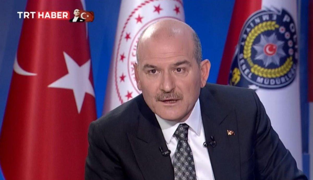 Süleyman Soylu’dan gündeme ilişkin açıklamalar