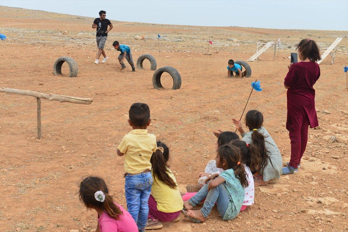 Şanlıurfa'da Survivor parkuru yapan çocuklar için proje hazırlandı