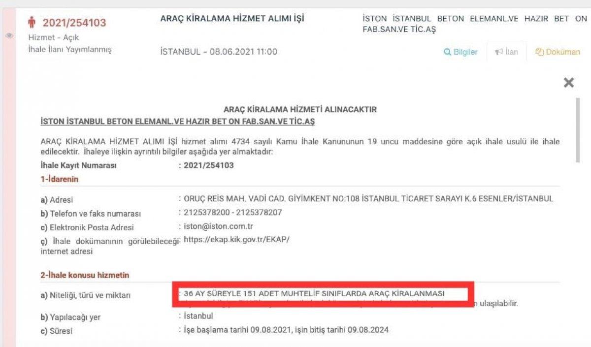 İBB, yeni araçlar kiralamaya karar verdi