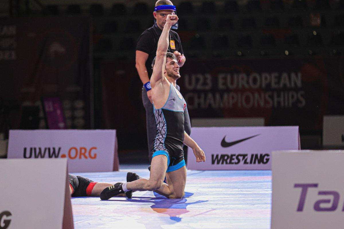 23 Yaş Altı Avrupa Güreş Şampiyonası'nda 6 madalya