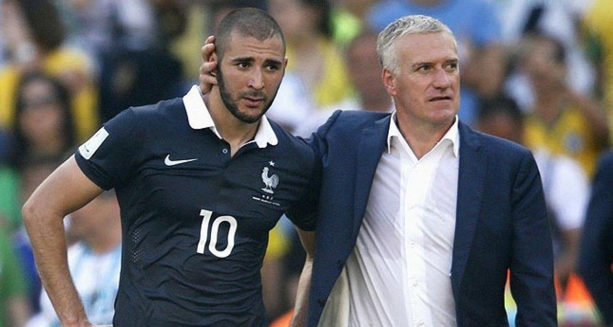 Macron, Benzema'yı yeniden milli takıma çağıran Deschamps'ı kutladı
