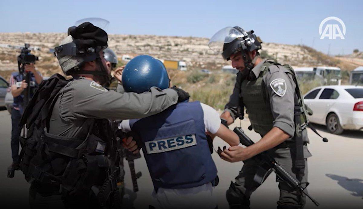 Filistin İçin Gazeteci İnisiyatifi'nden İsrail saldırılarına ilişkin basın açıklaması