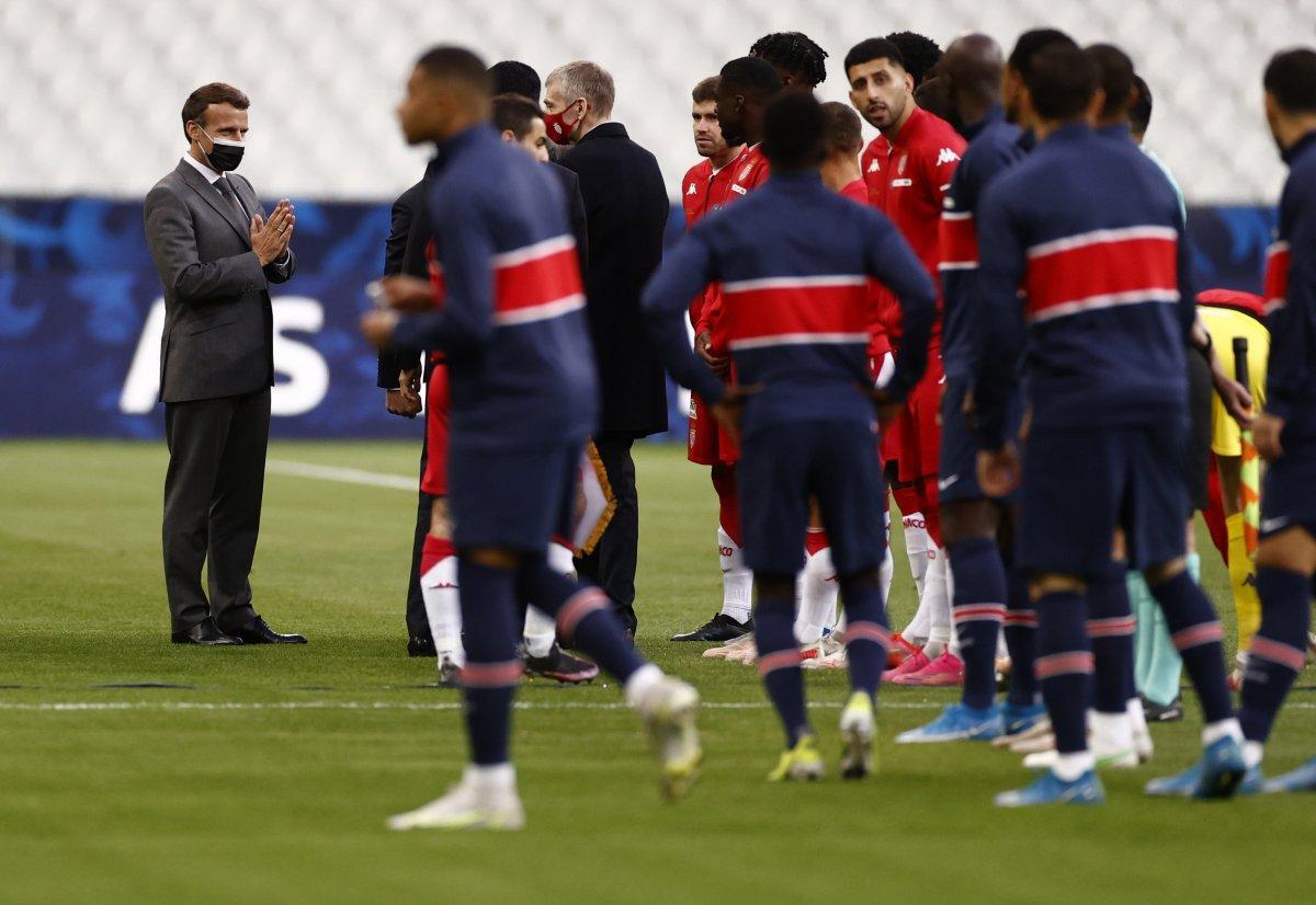 PSG, Monaco'yu 2 golle yenerek Fransa Kupasını kazandı