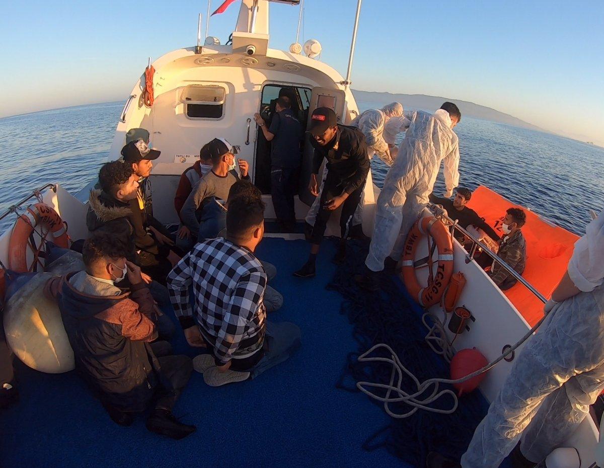 Muğla'da 25 kaçak göçmen kurtarıldı