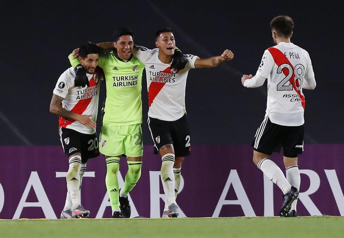 Enzo Perez 90 dakika kalede oynadı, River Plate kazandı