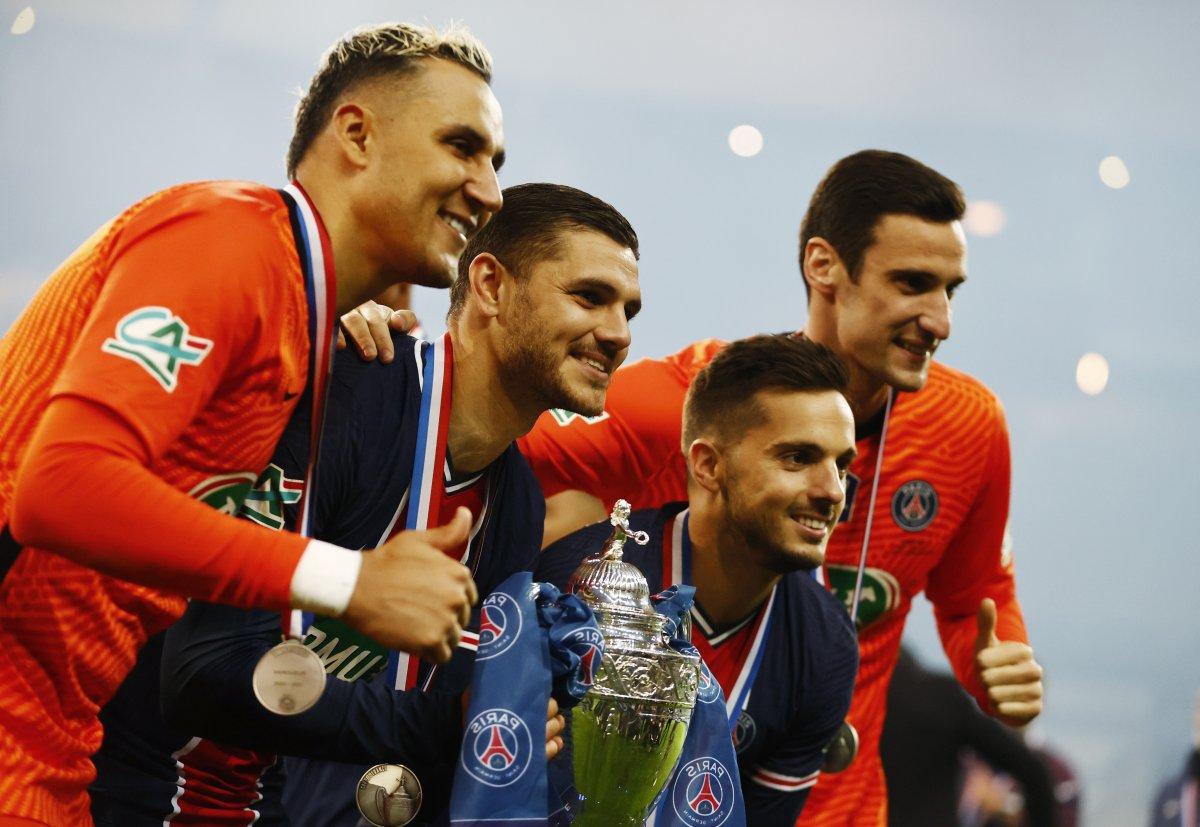 PSG, Monaco'yu 2 golle yenerek Fransa Kupasını kazandı