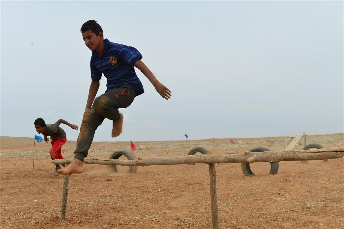Şanlıurfa'da Survivor parkuru yapan çocuklar için proje hazırlandı