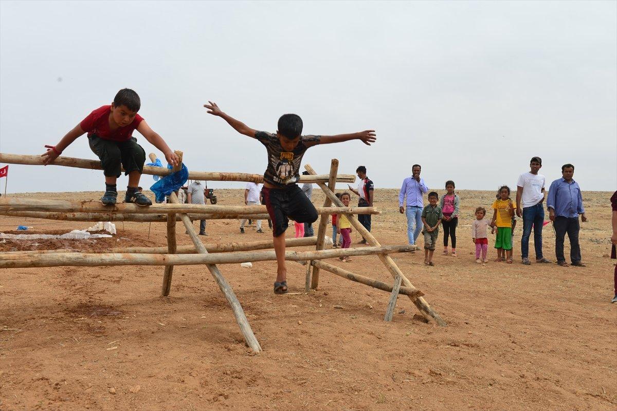 Şanlıurfa'da Survivor parkuru yapan çocuklar için proje hazırlandı