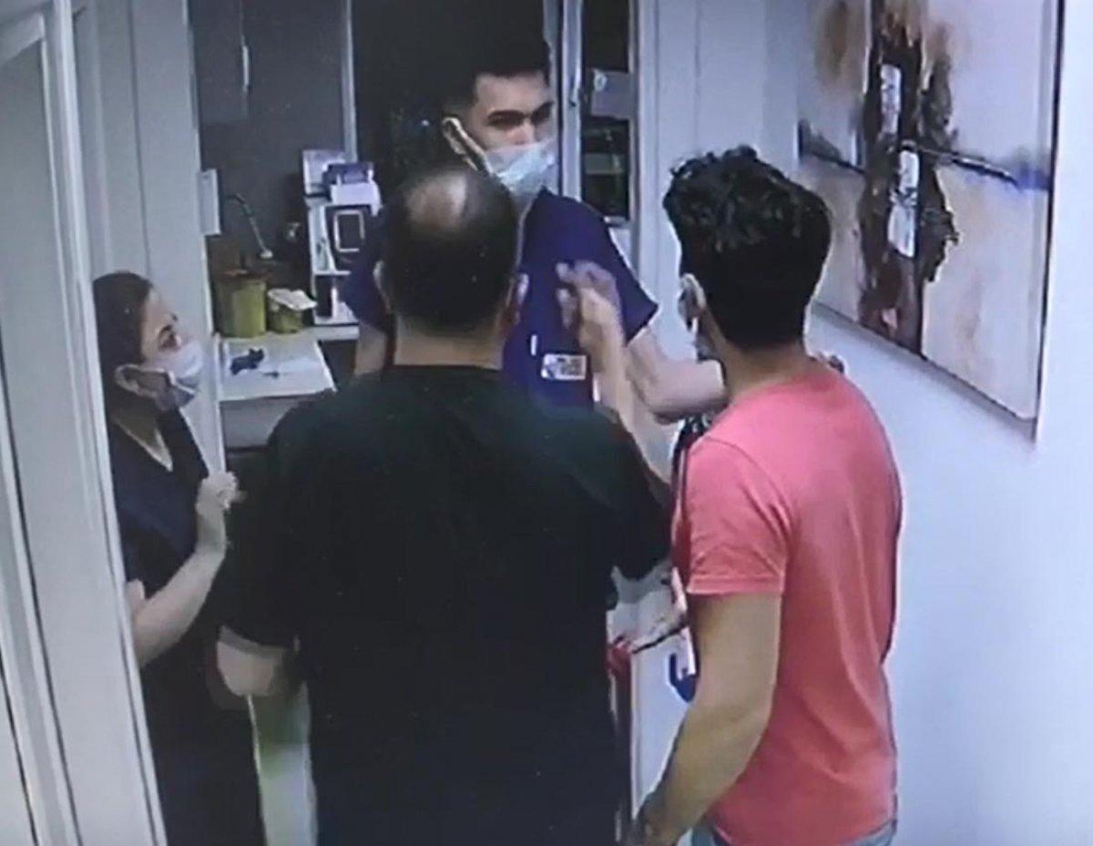 Kocaeli’de damar yolu açan hemşireye yumruk attı