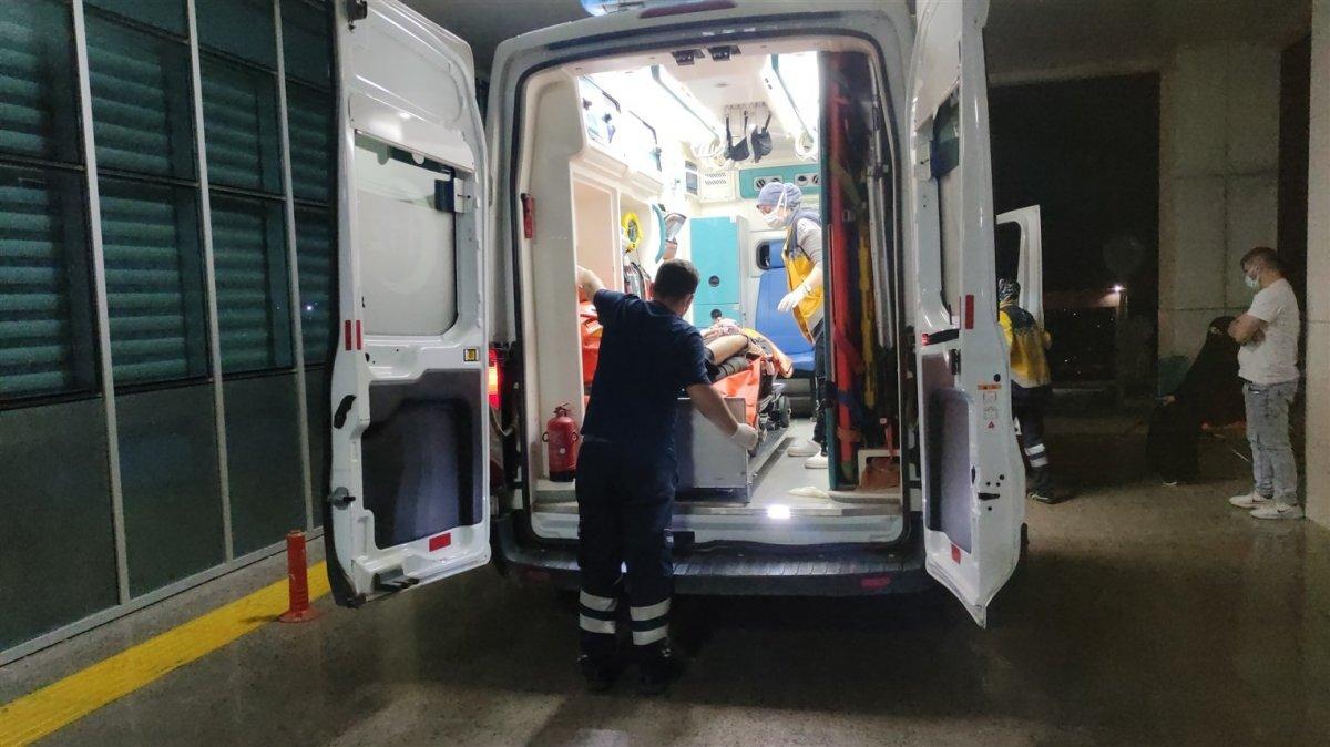 Bursa'da tartıştığı kişiyi ayağından vurdu