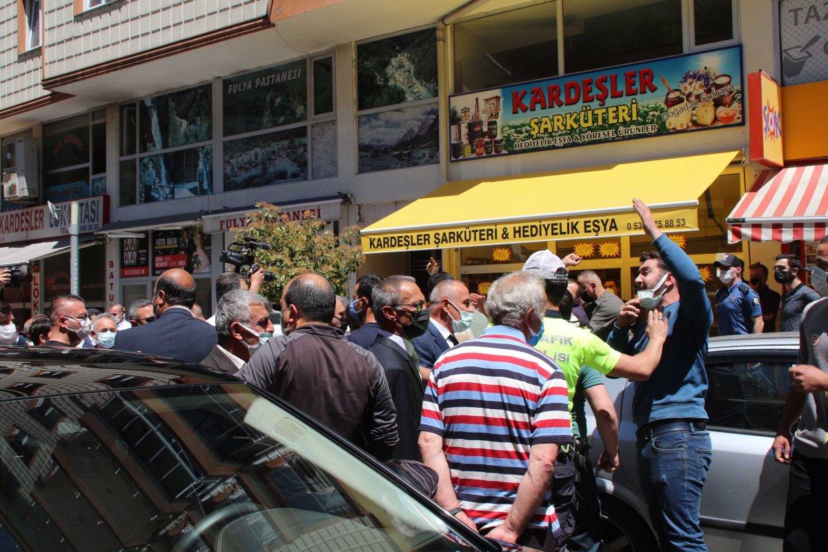 Meral Akşener’in İkizdere ziyaretinde gerginlik