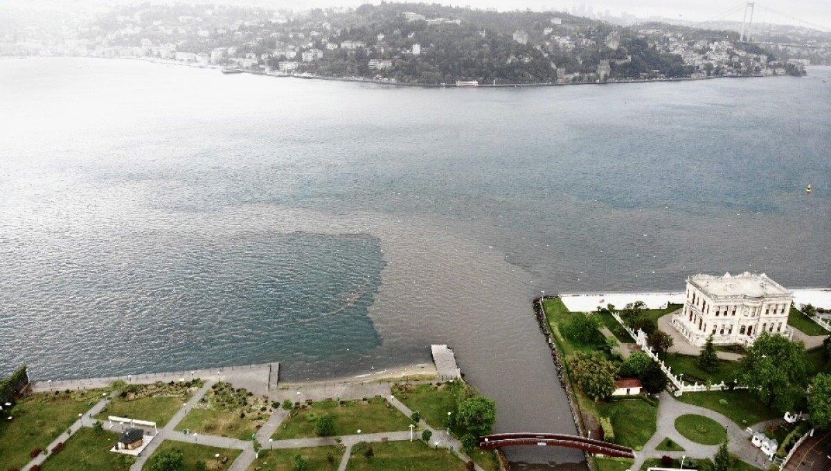 İstanbul Boğazı'nda suyun rengi değişti
