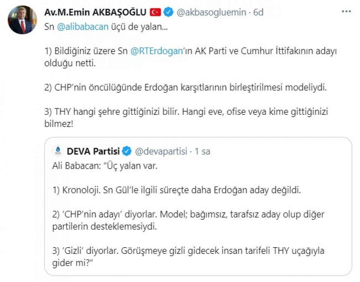 Buket Aydın'dan Ali Babacan'a 'Size iki yüzlü diyorlar' sorusu
