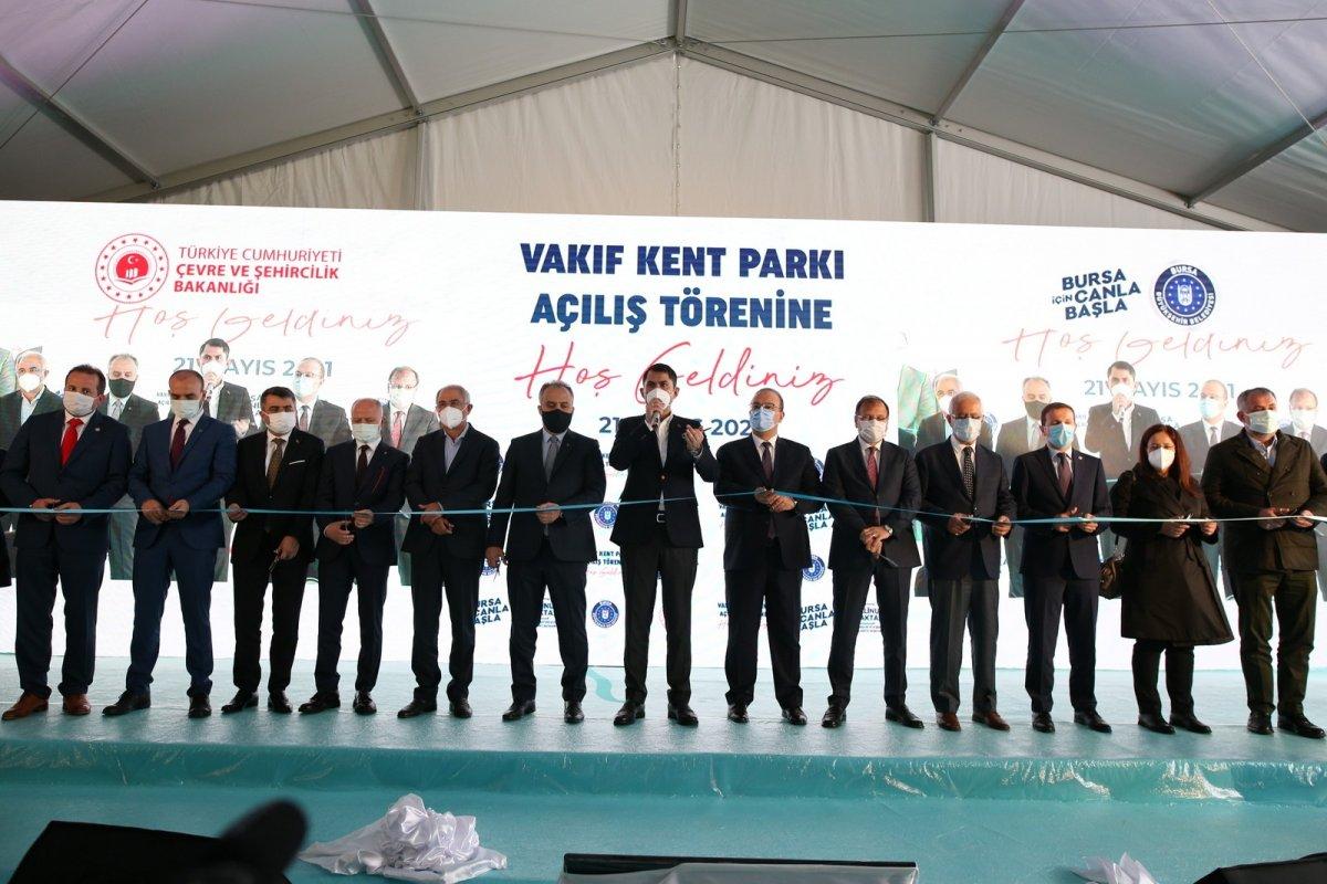 Bursa Millet Bahçesi ilk fidanlarıyla buluştu