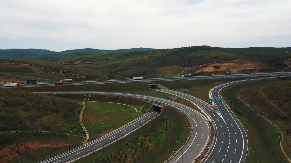 Kuzey Marmara Otoyolu tamamlandı