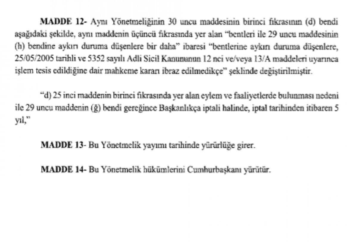 Basın Kartı Yönetmeliği değişikliği Resmi Gazete’de yayınladı