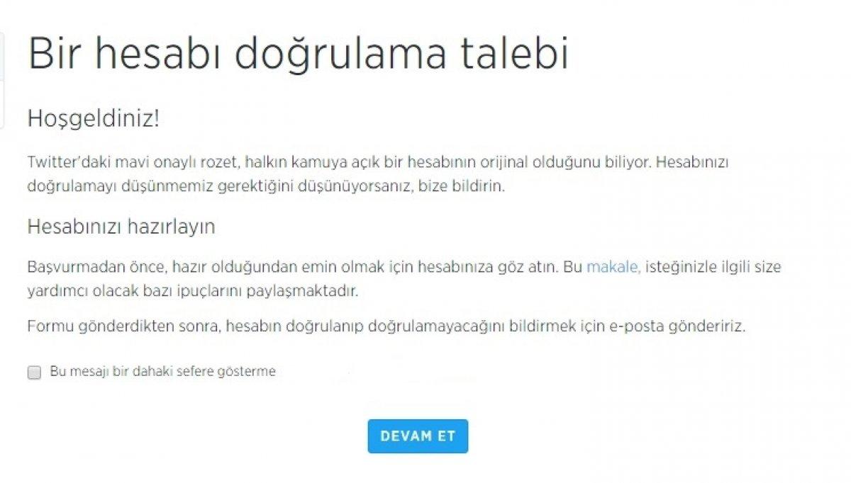 Twitter mavi tik başvurusu 2021: Mavi tik nasıl alınır?