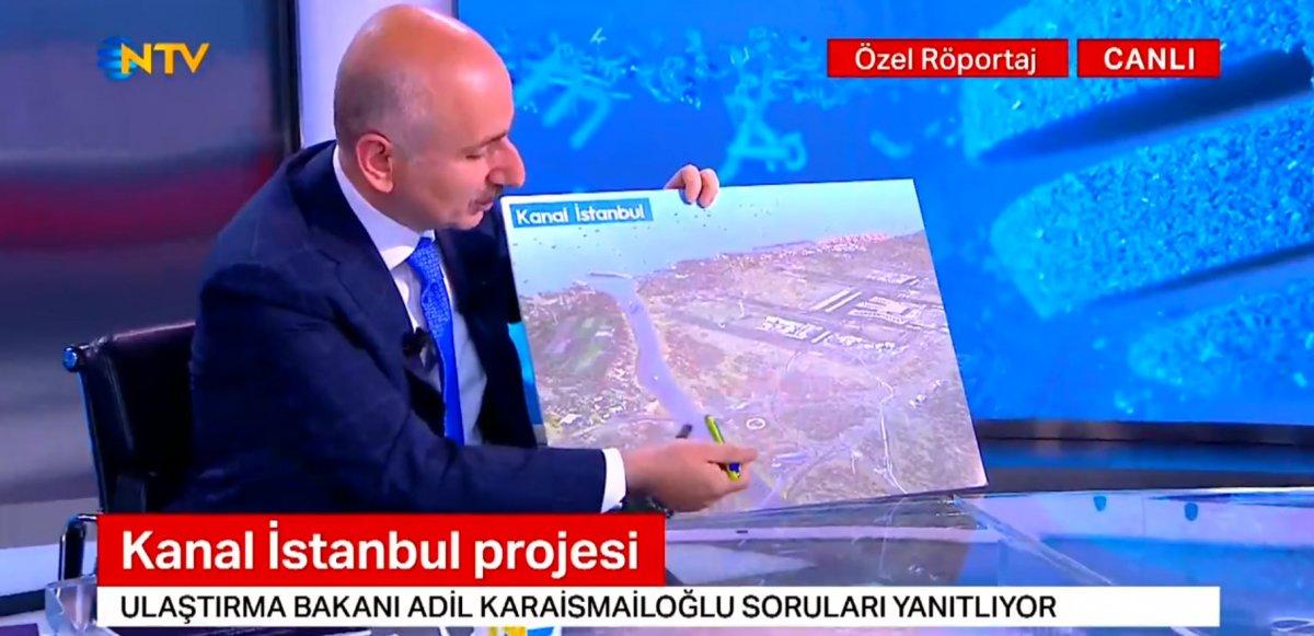 Adil Karaismailoğlu Kanal İstanbul'un nasıl gözükeceğini ilk kez paylaştı