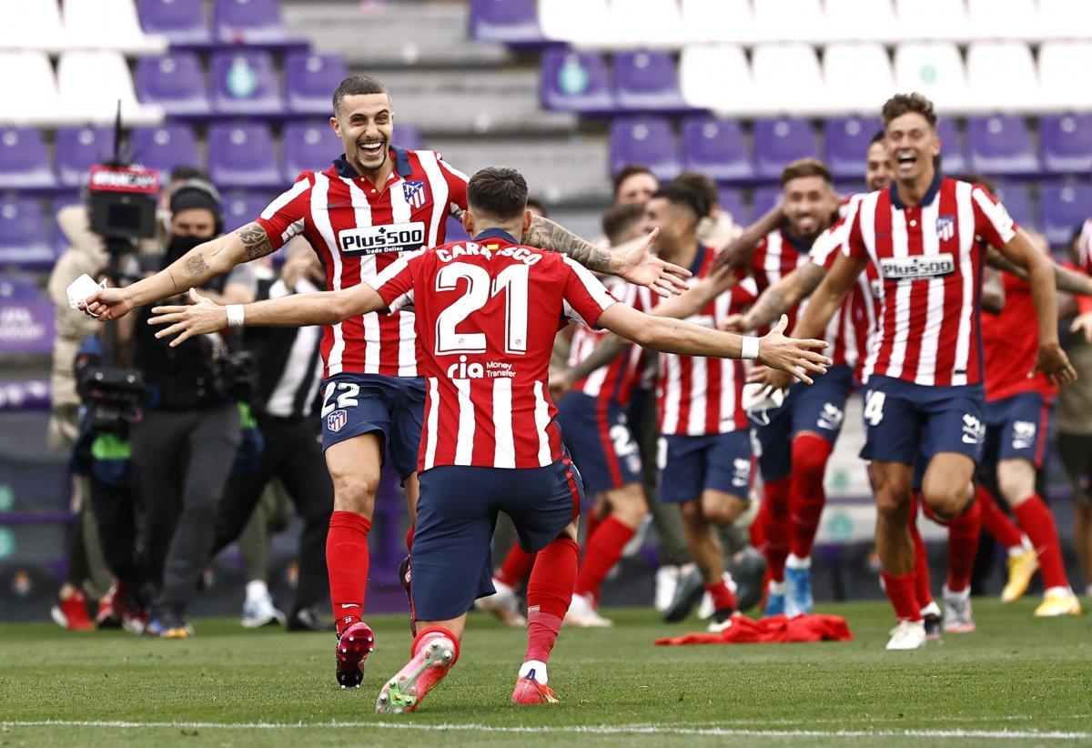 Atletico Madrid 7 yıl sonra La Liga şampiyonu