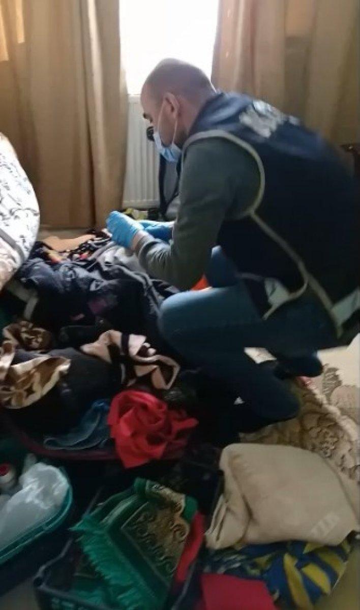 Kastamonu'da seccadeye gizlenmiş uyuşturucu yakalandı