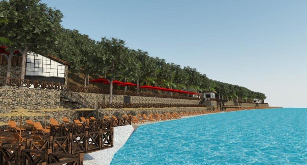 Marmaris'te ücretsiz lüks halk plajı