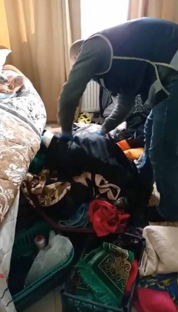 Kastamonu'da seccadeye gizlenmiş uyuşturucu yakalandı