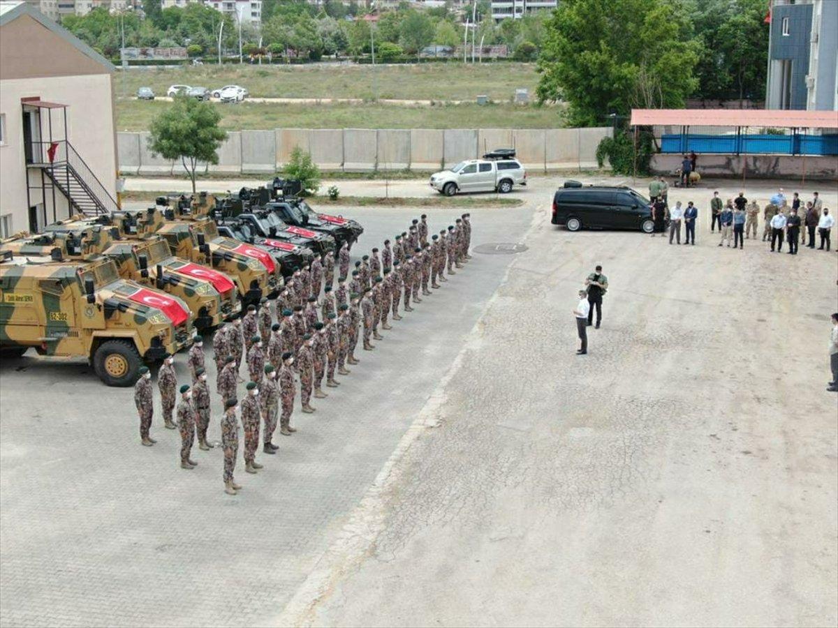 Tunceli'de PÖH timleri dualarla Suriye'ye uğurlandı