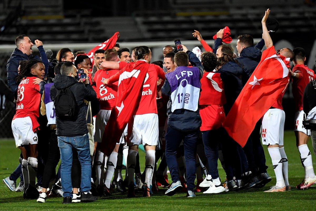 Lille, Fransa Ligue 1’de şampiyon oldu
