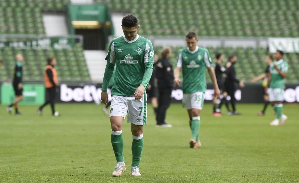 Werder Bremen, 41 yıl sonra küme düştü