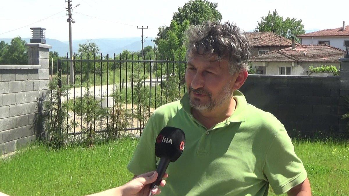 Düzce’de üşengeçlik yapan adam fenomen oldu