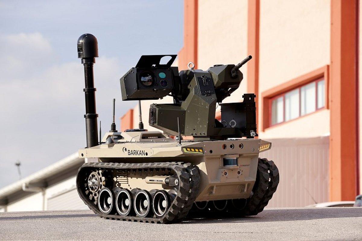 Türkiye'nin robot askeri 'Barkan' göreve hazırlanıyor
