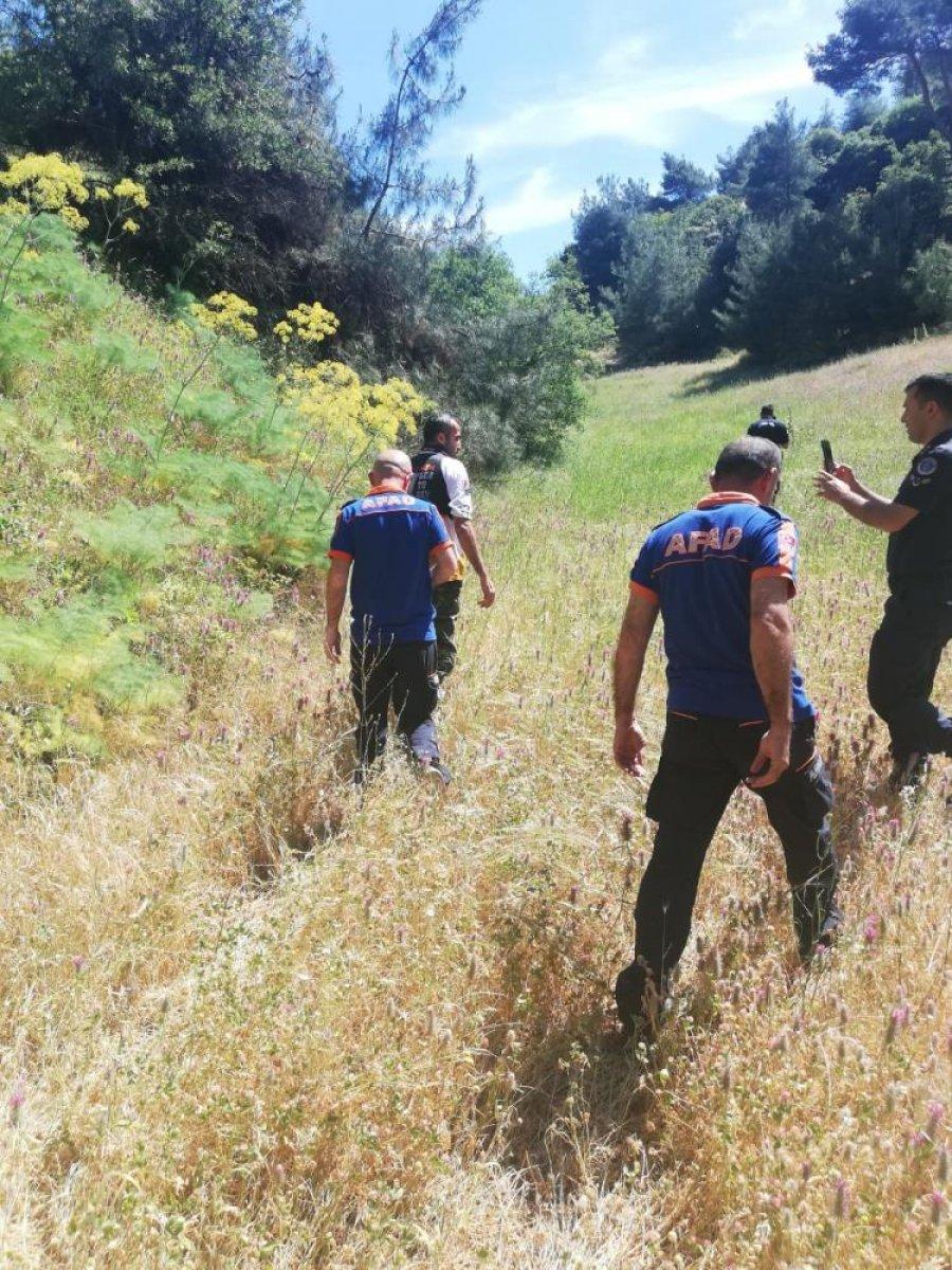 Manisa'da motosikletiyle kaza yaptı, imdadına AFAD yetişti