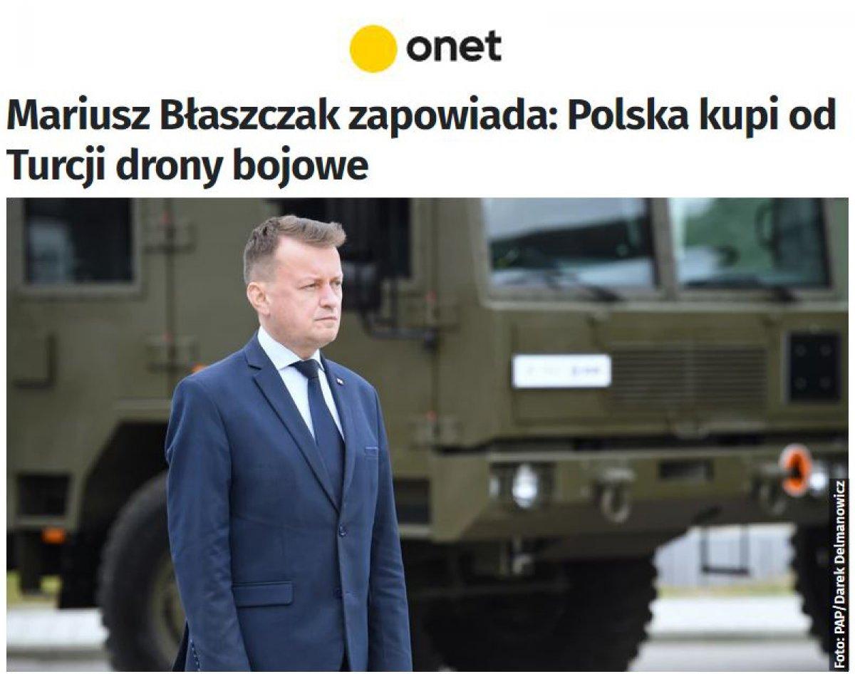 Bayraktar TB2, Polonya basınında