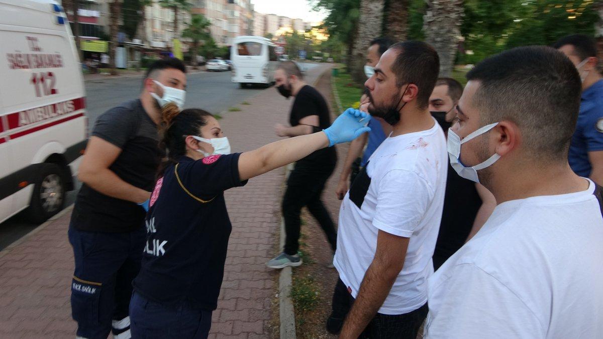 Antalya'da kısıtlamada kavgaya karışan şahıstan polise şaşırtan soru