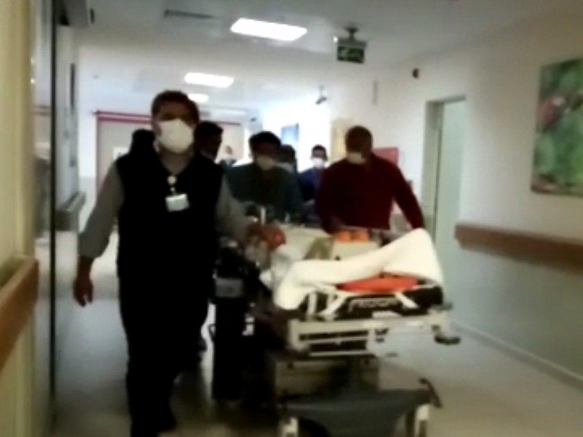 Bursa’da ambulansa taşlı saldırı