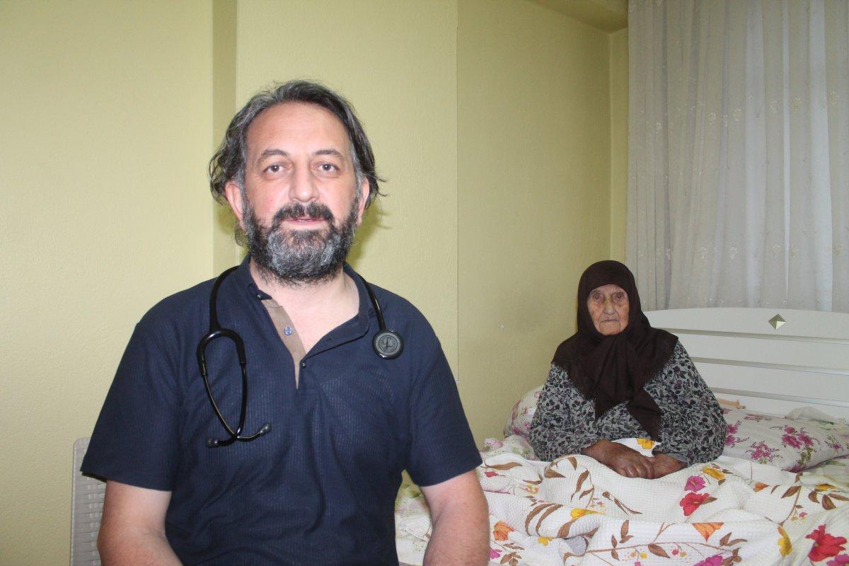 Konyalı 100 yaşındaki Peten Nine'nin Cumhurbaşkanı Erdoğan sevgisi