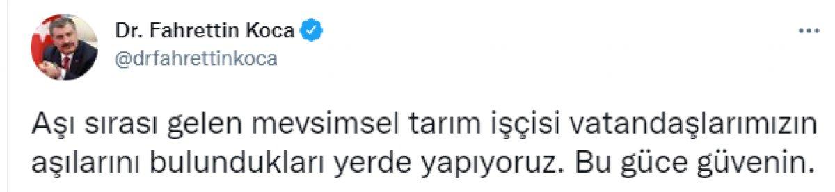 Tarım işçileri koronavirüs aşılarını tarlalarında oluyor