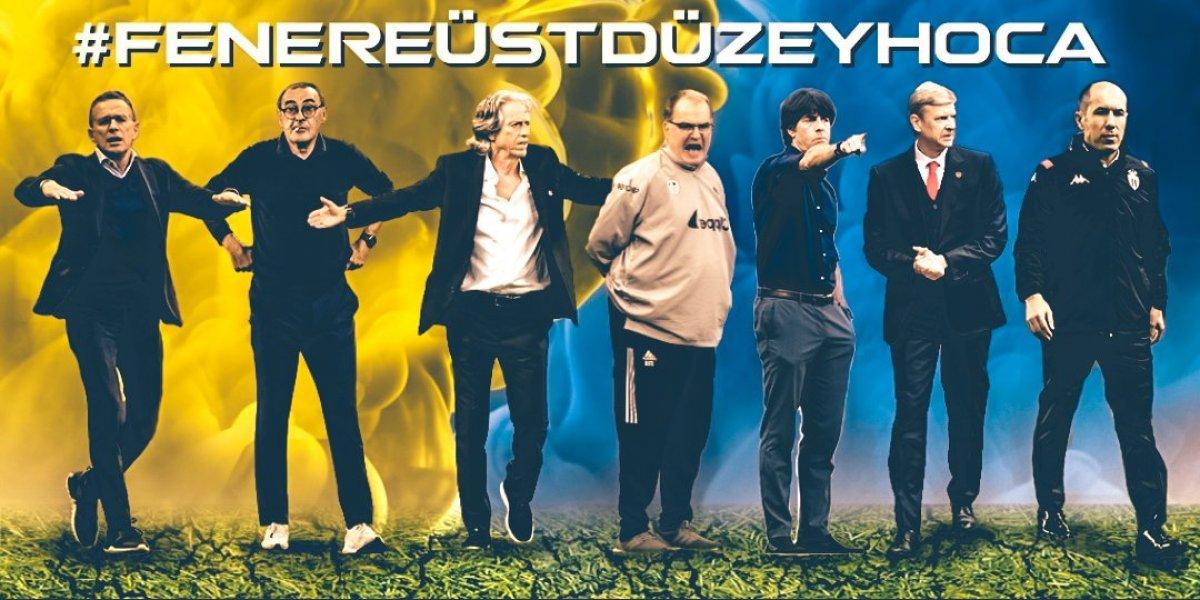 Fenerbahçe taraftarı üst düzey hoca istiyor