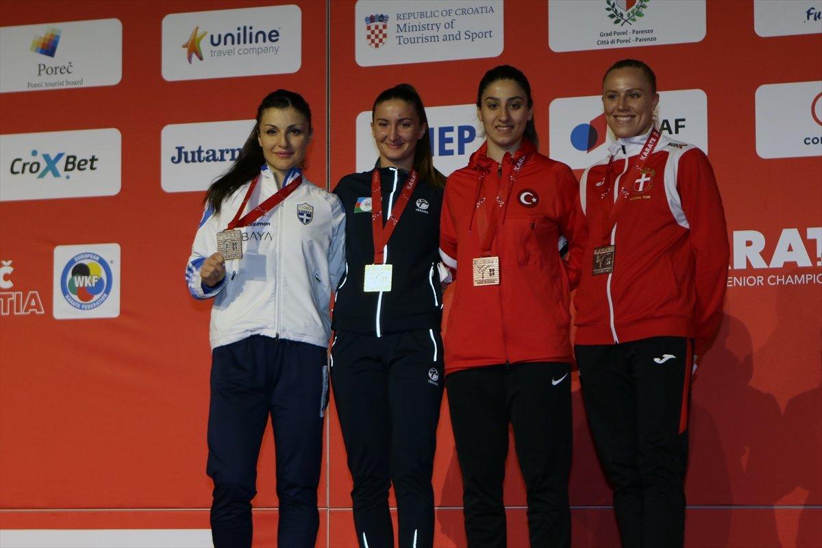 Avrupa Karate Şampiyonası'nda milli sporculardan madalya yağmuru